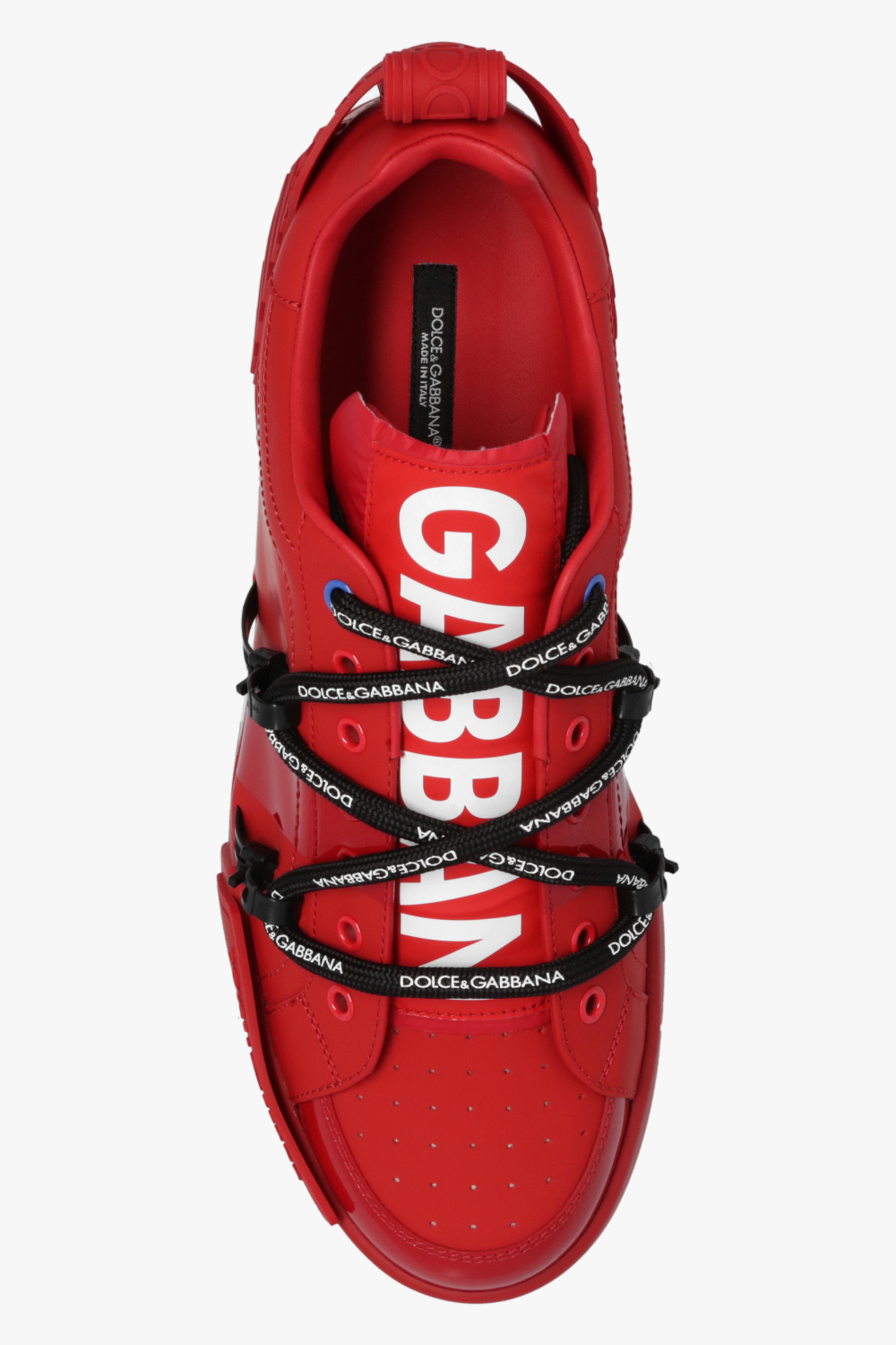 Dolce and 2024 gabbana red sneakers